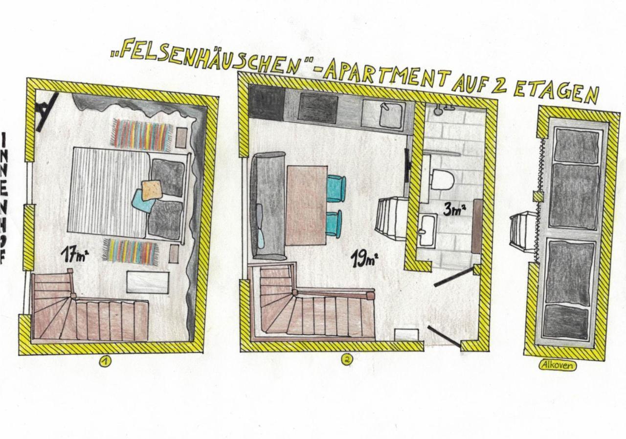 Das Gelbe Haus - Drei Besondere Ferienwohnungen Flensburg Bagian luar foto