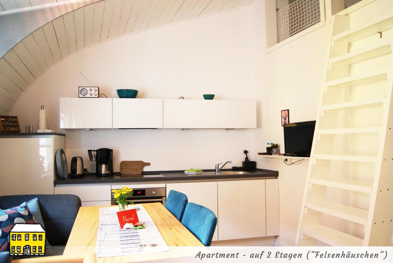 Das Gelbe Haus - Drei Besondere Ferienwohnungen Flensburg Bagian luar foto