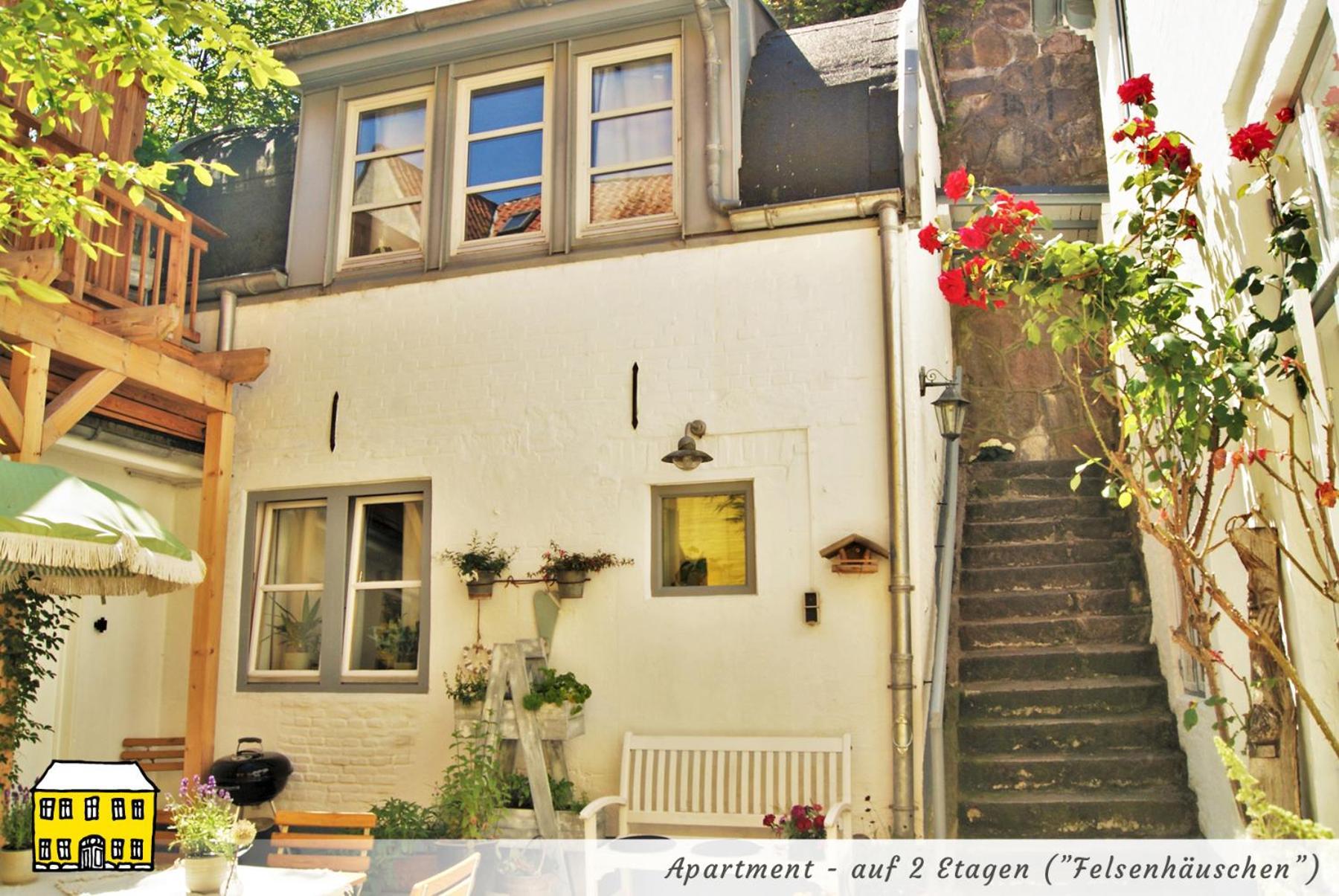 Das Gelbe Haus - Drei Besondere Ferienwohnungen Flensburg Bagian luar foto