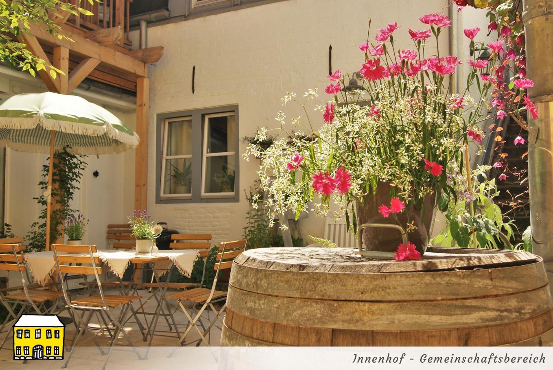 Das Gelbe Haus - Drei Besondere Ferienwohnungen Flensburg Bagian luar foto