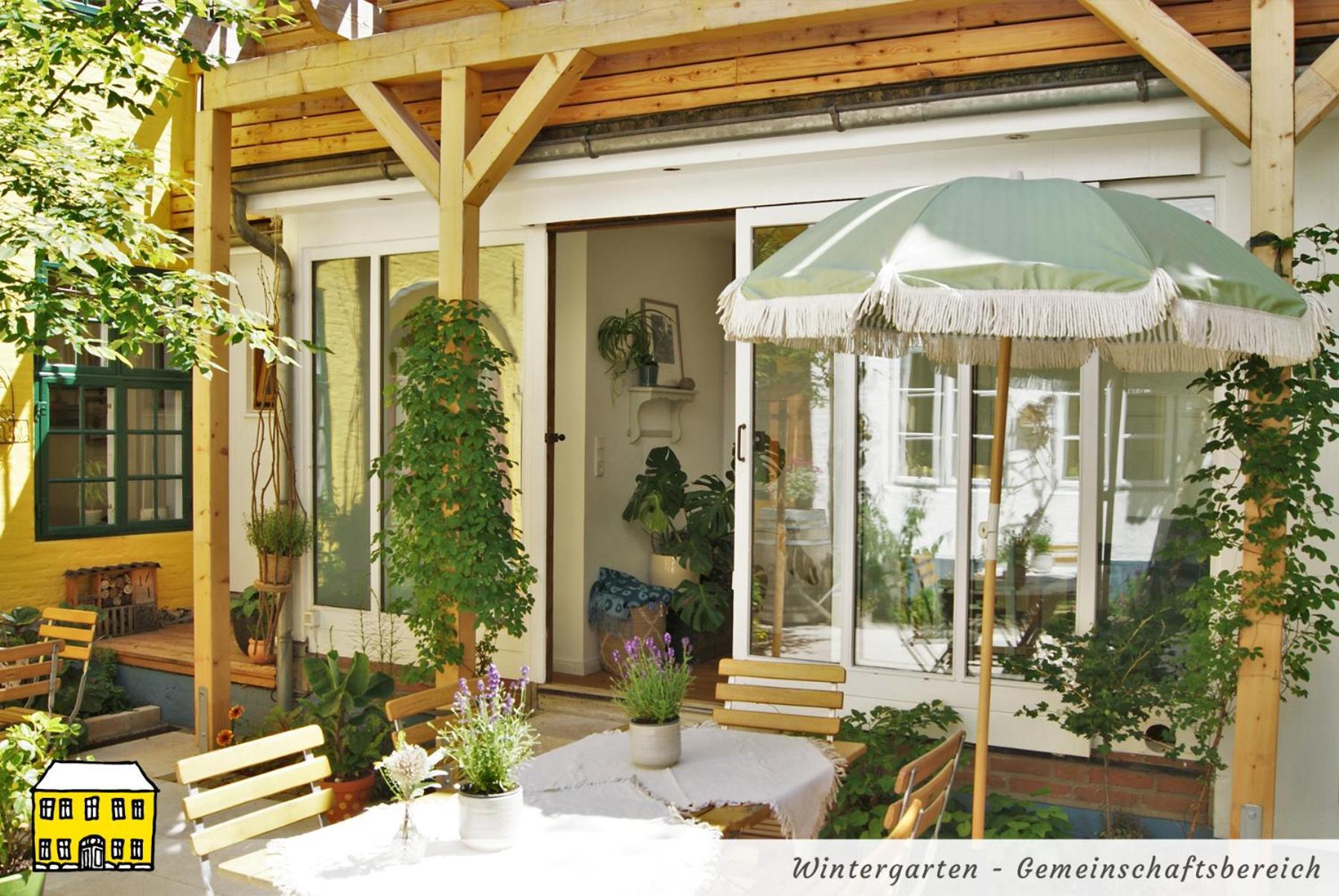 Das Gelbe Haus - Drei Besondere Ferienwohnungen Flensburg Ruang foto